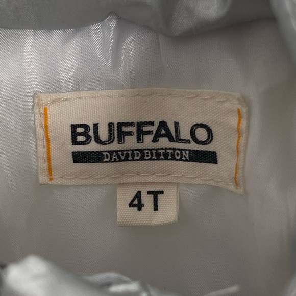 Buffalo David Bitton Silver Puffer Vest Size 4T - Picture 3 of 6